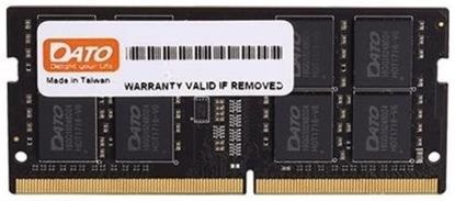  Зображення Модуль пам`ятi SO-DIMM 4GB/2400 DDR4 Dato (DT4G4DSDND24) 